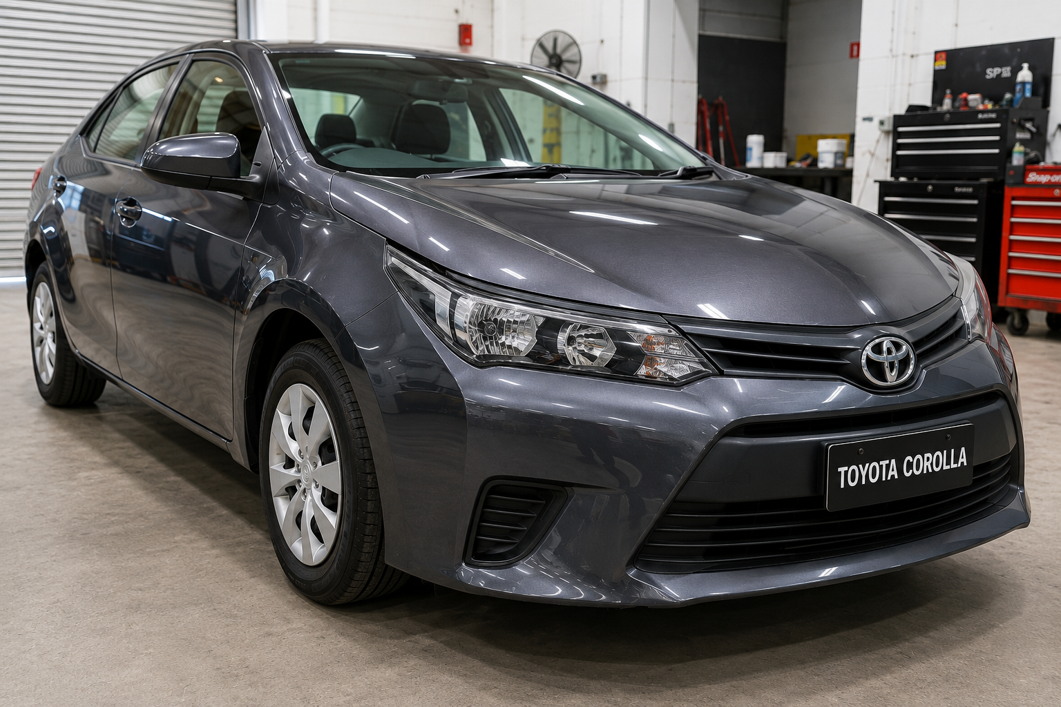 Toyota Corolla Collision Repair after repair